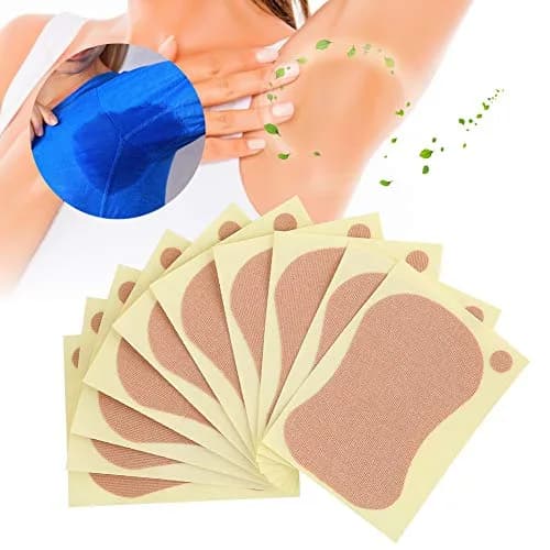 HURRISE Body Deodorant 10pcs | Unisex Sweat Absorbing Underarm Patches, 9 x 6.5cm thumbnail 4