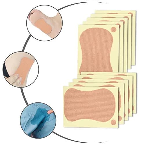 HURRISE Body Deodorant 10pcs | Unisex Sweat Absorbing Underarm Patches, 9 x 6.5cm thumbnail 2