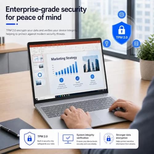 ist computers Lenovo V15 G6 Notebook AMD Ryzen 7 16GB RAM 512GB SSD | Business-Ready, Windows 11 Pro thumbnail 9