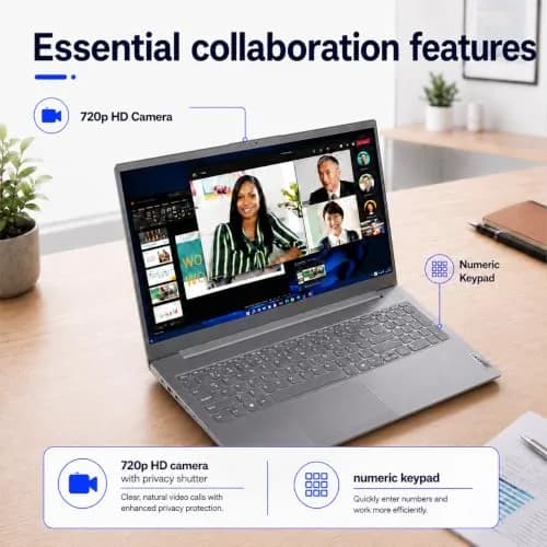 ist computers Lenovo V15 G6 Notebook AMD Ryzen 7 16GB RAM 512GB SSD | Business-Ready, Windows 11 Pro thumbnail 3