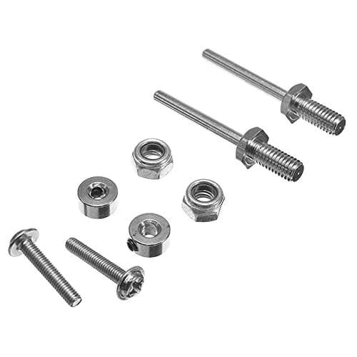 AONTOKY Aluminum Landing Gear Wheel Kit for RC Airplane 25-40 Class | Durable Lightweight Aircraft Parts thumbnail 3