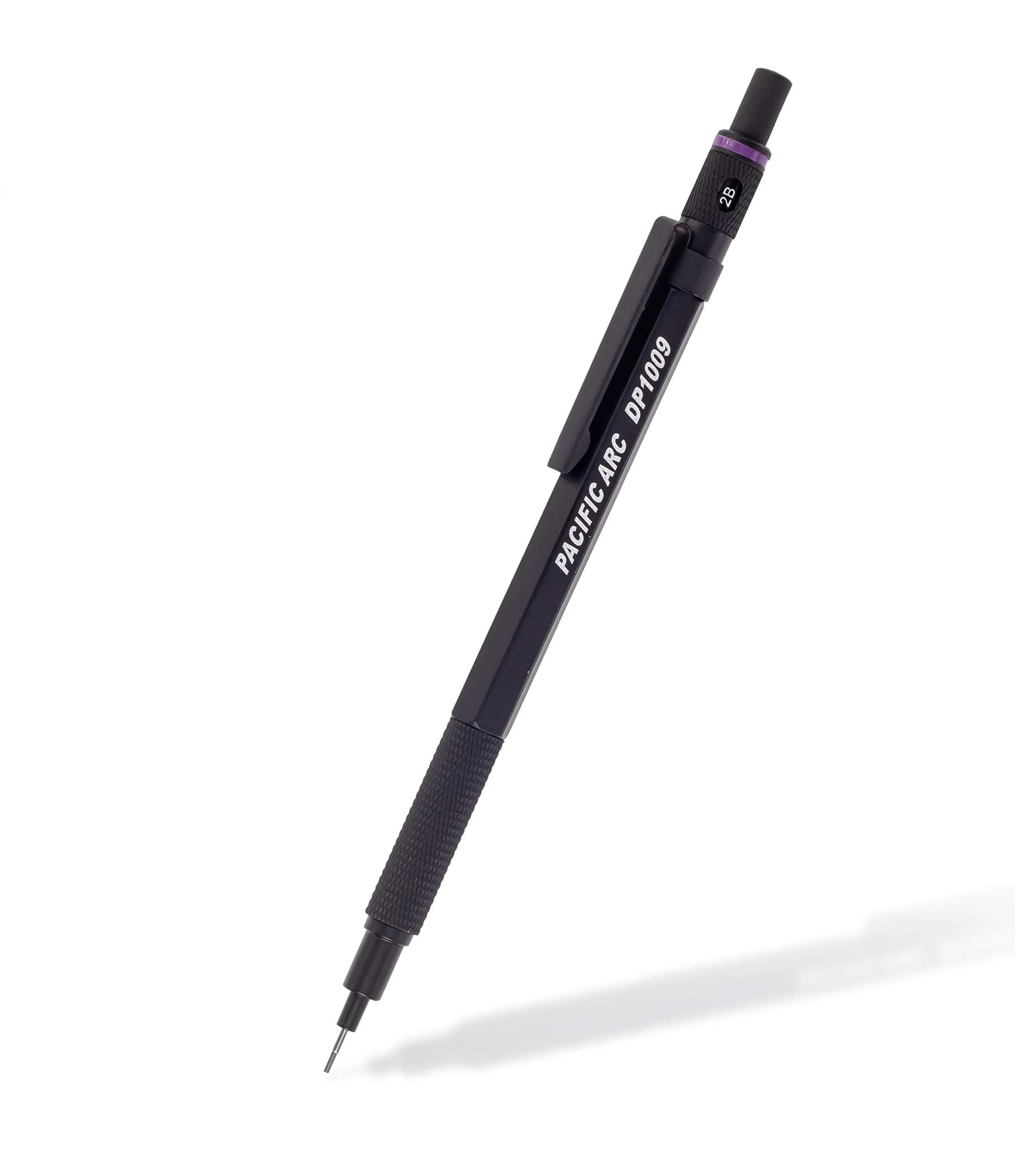 Pacific Arc Chromagraph Metal Mechanical Pencil 0.3 mm Black Barrel | Drafting & Sketching Tool — Black / 0.9