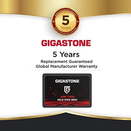 Gigastone 128GB Game Turbo SSD 2-Pack | Up to 500MB/s with SLC Caching for Gaming & PC thumbnail 7