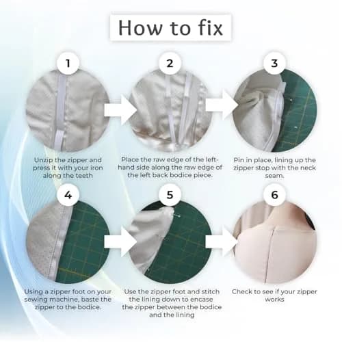 Lakesstory Invisible White Zipper for Sewing 18" (45.7 cm) | Smooth Nylon Craft Zipper thumbnail 14