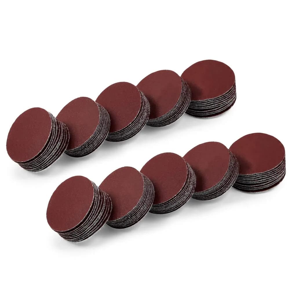 SPEEDWOX 1 Inch 800-Grit Hook & Loop Sanding Discs | Fine Aluminum Oxide for Precision Finishing - main product image
