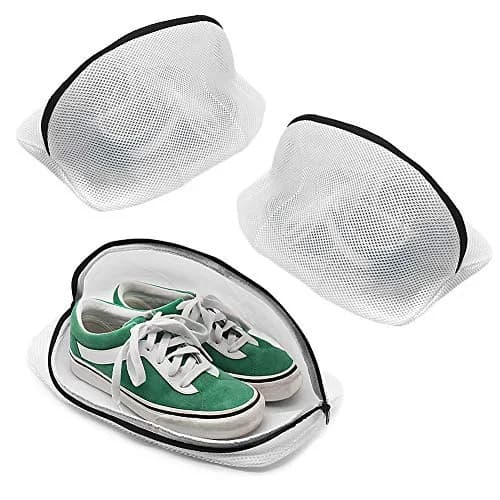 Tenn Well 3Pcs Mesh Laundry Bags for Shoes Sneakers Fits Size 12 | Breathable & Durable thumbnail 1