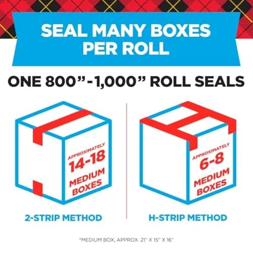 Scotch Magic Tape & Heavy Duty Shipping Tape Bundle with Dispensers, 6 Rolls Total, Clear | Invisible & Strong Packaging Tape thumbnail 7