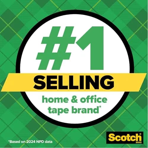 Scotch Magic Tape & Heavy Duty Shipping Tape Bundle with Dispensers, 6 Rolls Total, Clear | Invisible & Strong Packaging Tape thumbnail 3