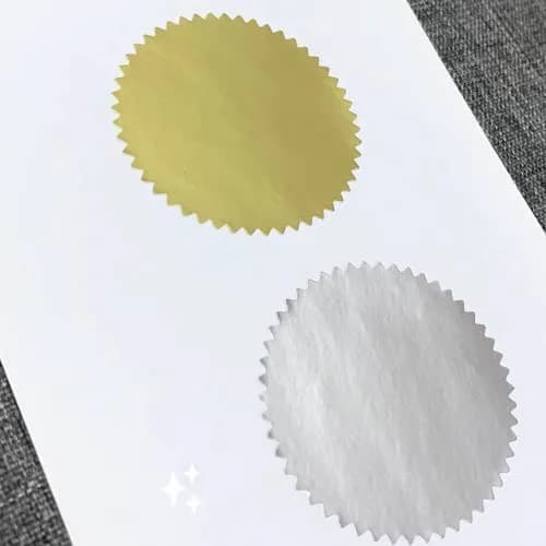 TownStix Gold Foil Seal Stickers for Certificates - 2 inch (5.1 cm) | Pack of 200 thumbnail 7