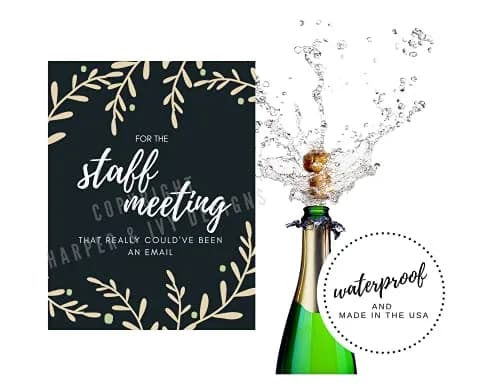 Harper & Ivy Designs Teacher Appreciation Wine Bottle Labels | Funny Gifts for Women & Teachers thumbnail 6