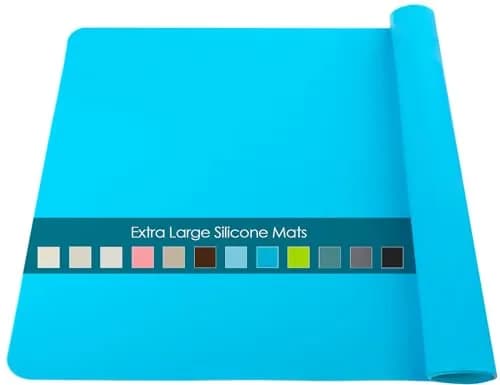 QPIX DIGITAL Extra Large Silicone Craft Mat 59.94cm x 40cm (23.62x15.75 inches) | Food-Grade BPA-Free & Heat Resistant thumbnail 1
