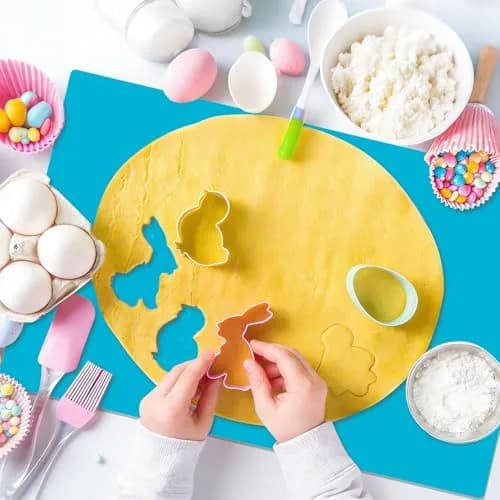 QPIX DIGITAL Extra Large Silicone Craft Mat 59.94cm x 40cm (23.62x15.75 inches) | Food-Grade BPA-Free & Heat Resistant thumbnail 2