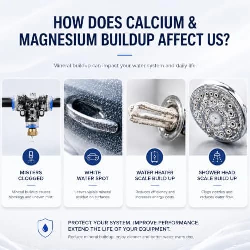 H&G lifestyles Calcium Inhibitor Filter for Misting System 254 g (9 oz) Pack of 4 | Protects Nozzles & Improves Water Flow thumbnail 6