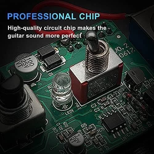 SAPHUE Ultimate Drive Guitar Effects Pedal Gain/Level/Tone Knob 9V | Classic Rock Tone, True Bypass, Compact Metal Shell thumbnail 4