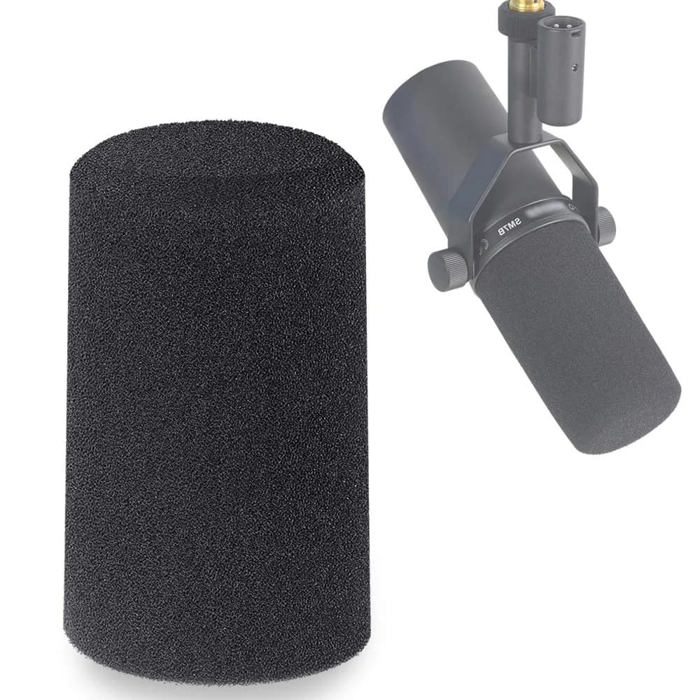 YOUSHARES SM7B Foam Windscreen for Shure SM7B Microphone | Noise Reduction — SM7B Pop Filter