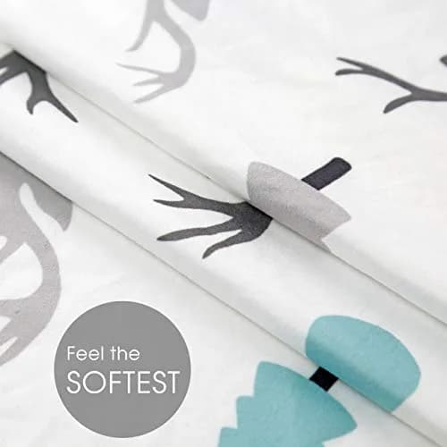 GRSSDER Fitted Bassinet Sheet Set 2 Pack | Ultra Soft Breathable Jersey Knit, Universal Fit for Rectangle, Oval, Hourglass, Safe & Snug (70-120c) thumbnail 6