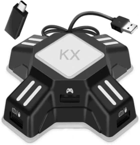 JZW-Shop Keyboard Mouse Converter for PS4/Switch/PS3/Xbox One | Plug and Play Adapter thumbnail 1