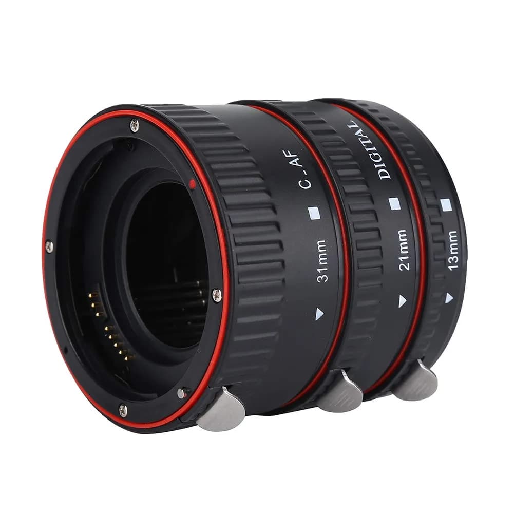 Bindpo Auto Focus Macro Extension Tube Set 13mm+21mm+31mm | Metal EF Mount for Close-Up Photography — default