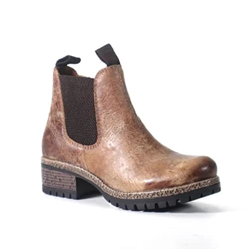 Diba True Say So Casual Boots Brown 7.5M | Vintage Leather, Low Heel, Ankle-Length thumbnail 7