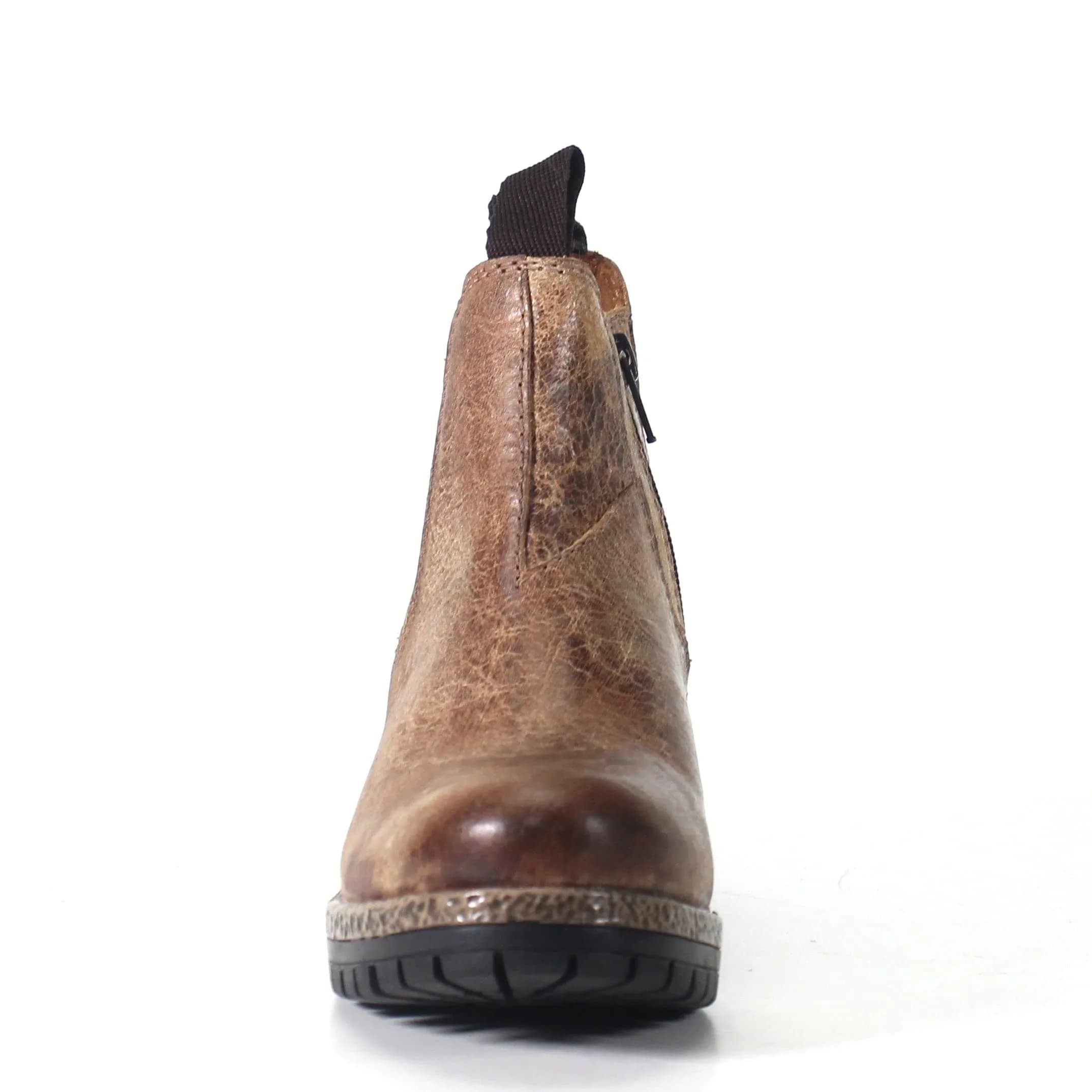 Diba True Say So Women's Chelsea Bootie 10 US | Vintage Leather, Pull-Tab, Charcoal thumbnail 5