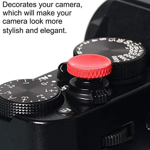 Panzong Soft Shutter Release Button (3 Pack) | Metal Concave Design for Enhanced Comfort thumbnail 5