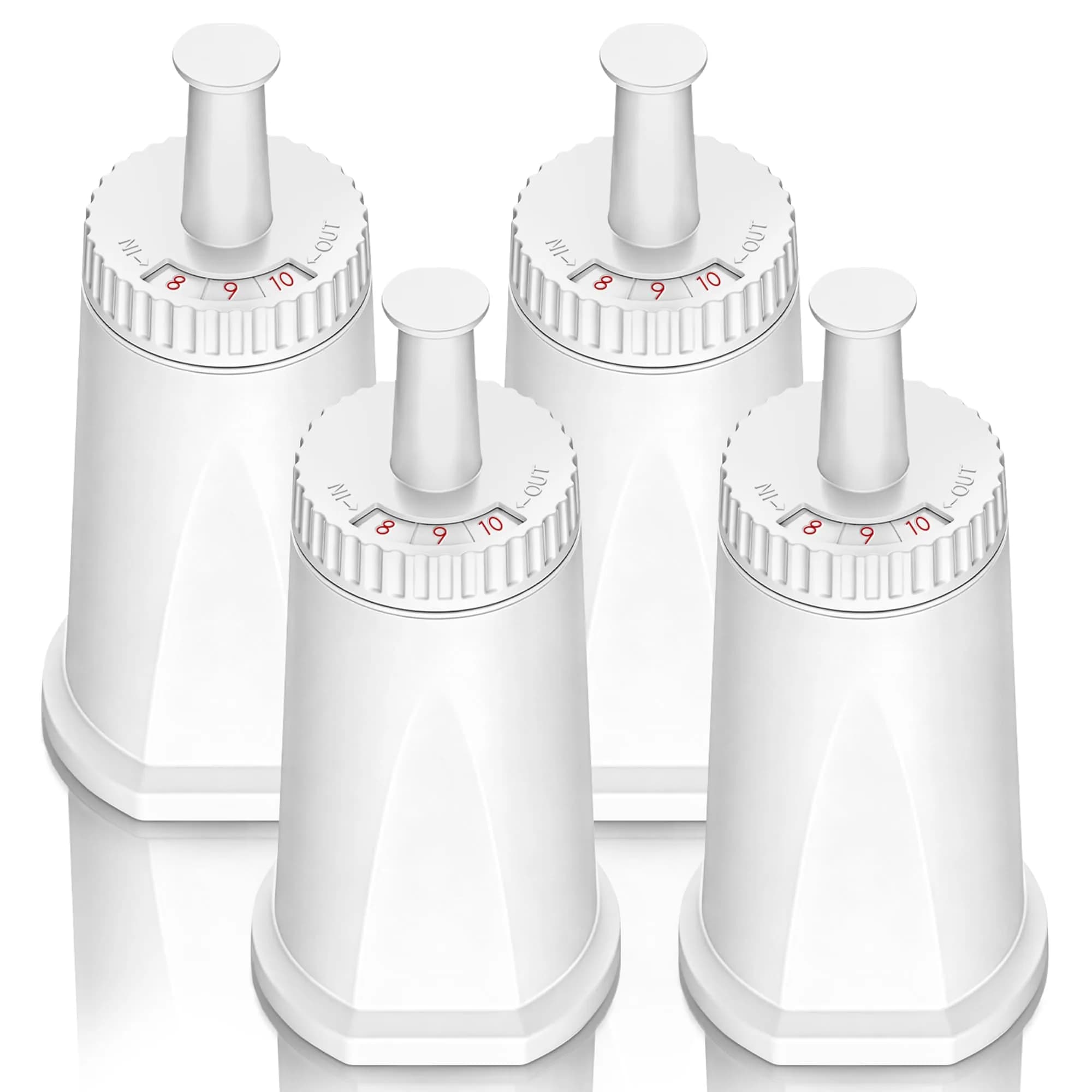 CoreReplace 4 Pack Water Filter for Breville Espresso Machines | Compatible with BES880, BES878, BES990, BES980 & BES920