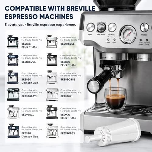 CoreReplace 4 Pack Water Filter for Breville Espresso Machines | Compatible with BES880, BES878, BES990, BES980 & BES920 thumbnail 5
