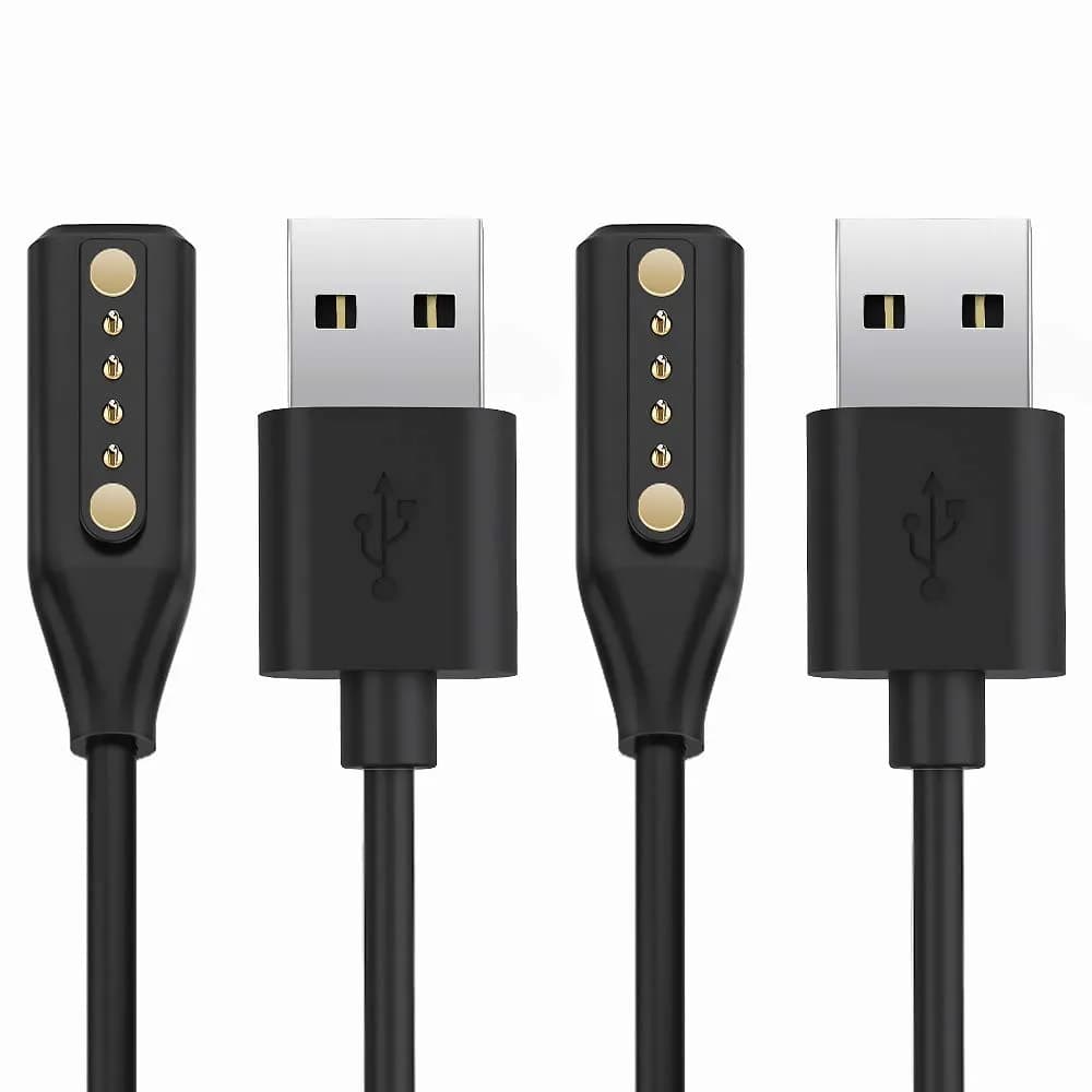 TUSITA Magnetic USB C Charging Cable Compatible with Bose Frames Audio Sun Glasses, 1M, 2-Pack | Fast & Safe Charging - main product image