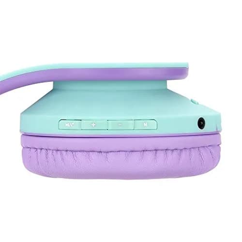 PowerLocus Kids Over-Ear Headphones Bluetooth Wireless | Safe 85DB, Foldable, 15H Play, Micro SD Mode thumbnail 9