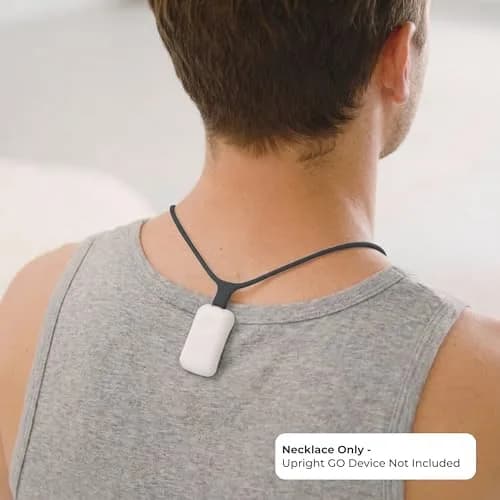 Upright GO Magnetic Necklace for GO S and GO 2 Posture Trainer (Black, Small) | Adhesive-Free All-Day Wear thumbnail 3