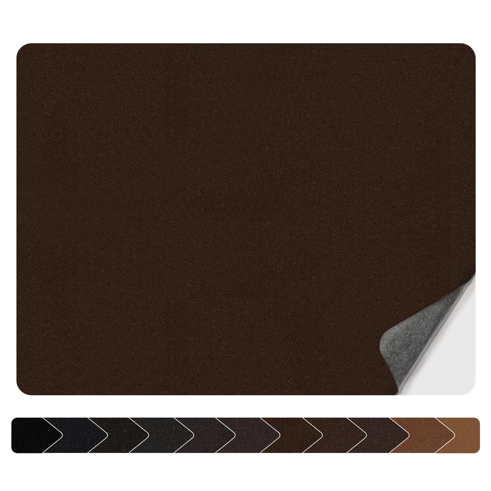 Numola Leather Repair Patch 3x4 Inch Medium Brown | Self-Adhesive for Bags, Sofas, Cars — Medium Brown