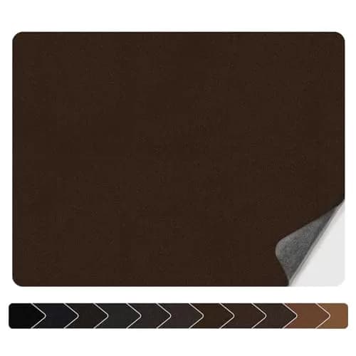 Numola Leather Repair Patch 3x4 Inch Medium Brown | Self-Adhesive for Bags, Sofas, Cars thumbnail 1