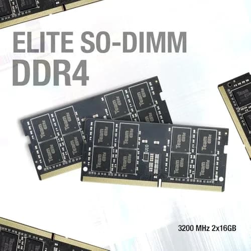 TEAMGROUP Elite DDR4 16GB Single 3200MHz PC4-25600 CL22 SODIMM Laptop RAM Module 16GB (16GB) | High-Speed Upgrade for Laptops thumbnail 6