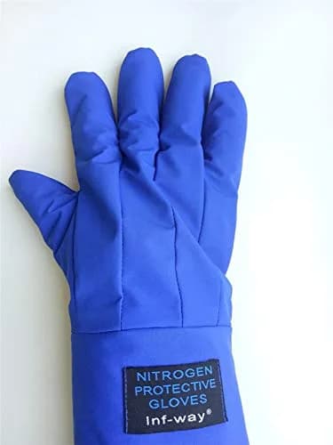 Inf-way Black Shoulder Length/27" Cryogenic Gloves for -268°C Protection thumbnail 3