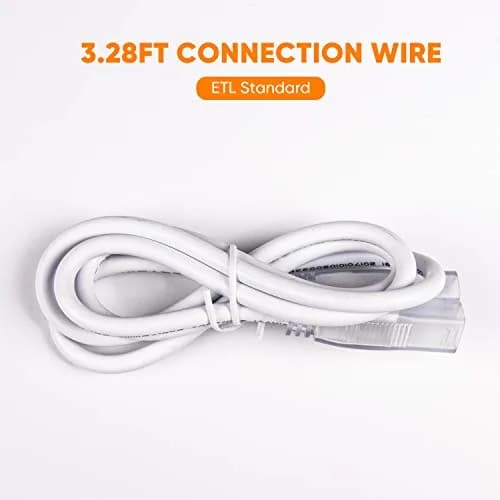 Shine Decor LED Strip Lights Connector Kit for 6x10mm Single Color Strips | ETL Certified thumbnail 5