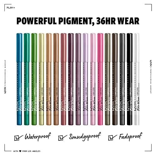 NYX PROFESSIONAL MAKEUP Epic Wear Liner Stick, Long-Lasting Eyeliner Pencil - Pitch Black | 36 Hr Waterproof, Matte & Metallic Finish thumbnail 2