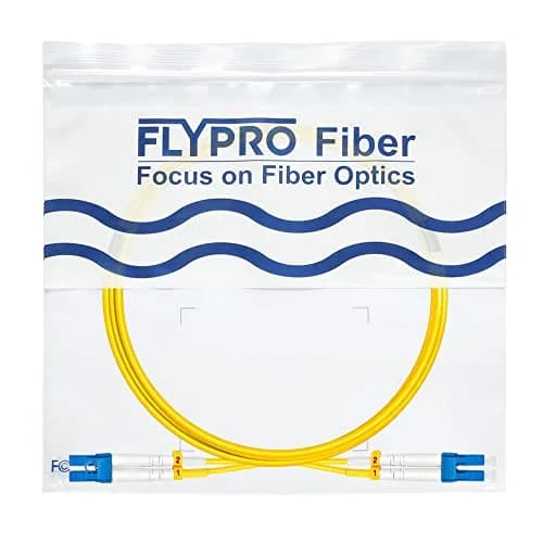 FLYPROFiber LC to LC Single Mode Fiber Patch Cable 4m (13ft) | OS2 9/125μm Bend-Insensitive thumbnail 8