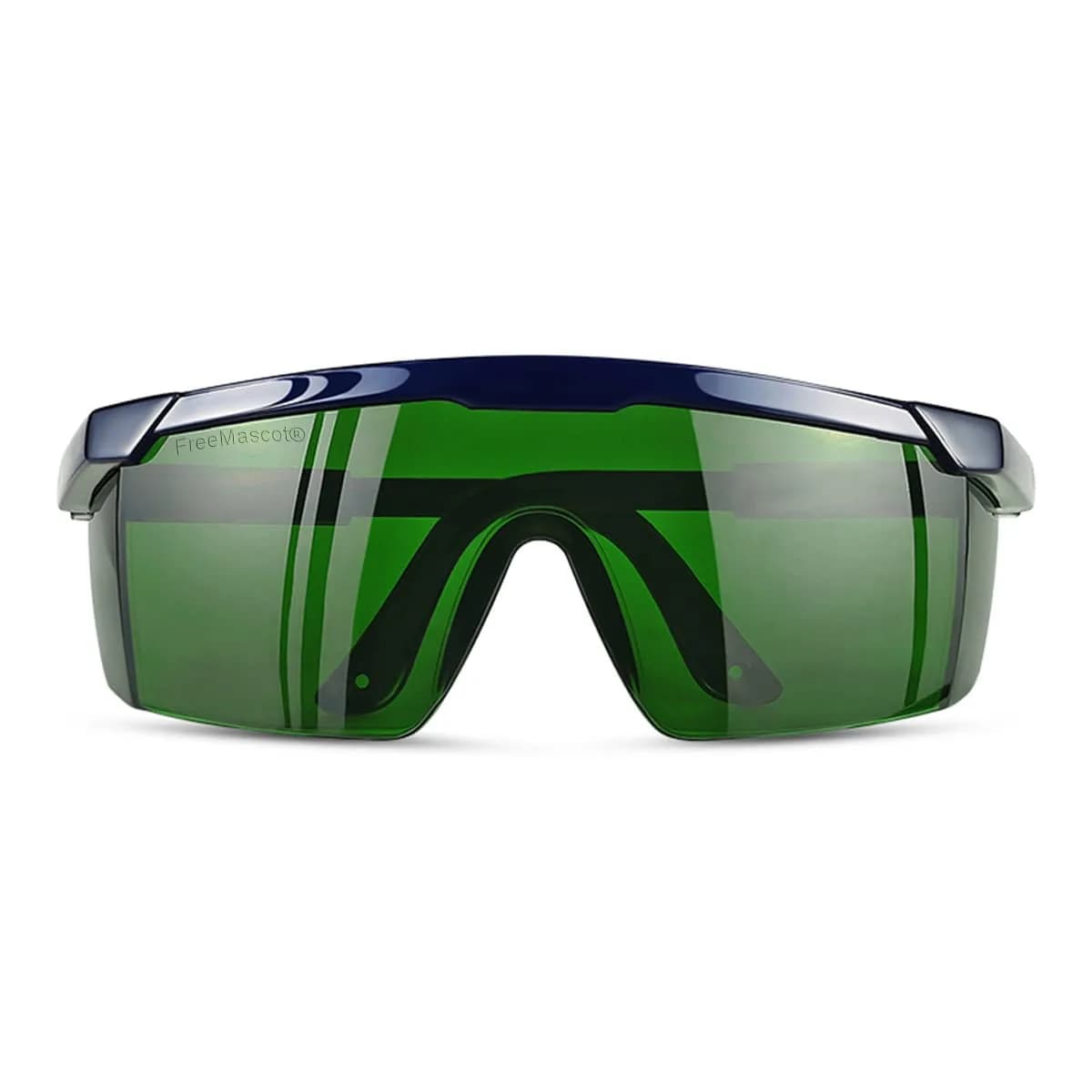 FreeMascot Green Laser Safety Glasses 200nm-2000nm | ANSI Z87.1 Approved for IPL & Laser Hair Removal - main product image