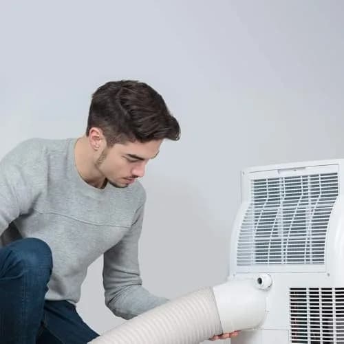 Jin&Bao 5.1 inch (13 cm) Portable Air Conditioner Exhaust Hose 2m (6.55 ft) | Counterclockwise Thread, Universal Replacement thumbnail 8