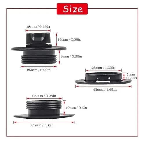 OTUAYAUTO Double Layer Mat Clips 8PCS Universal Fit | Securely Fastens Upper and Lower Floor Mats thumbnail 4
