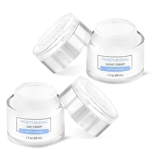 SpaScriptions Moisturizing Day & Night Cream Set with Retinol 1.7oz | Collagen & Vitamin C for All Skin Types thumbnail 3