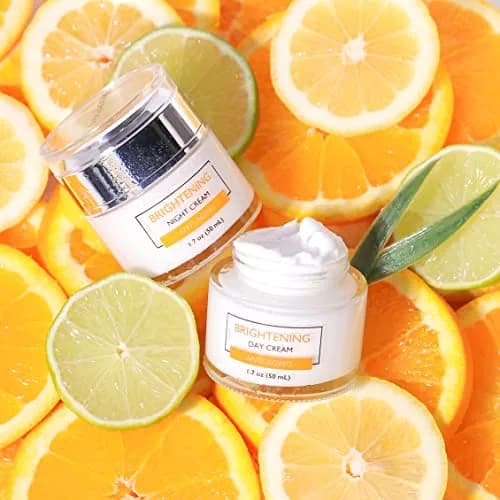 SpaScriptions Brightening Vitamin C Day & Night Cream Set - 2 Pack (1.7oz) | Collagen & Retinol for Radiant Skin thumbnail 4