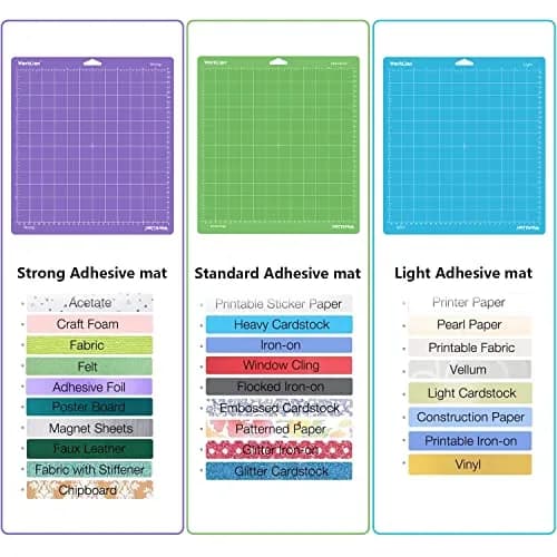WORKLION Cutting Mat 12x12 | Compatible with Maker & Explore Series, Vinyl Set (12"x12") thumbnail 3