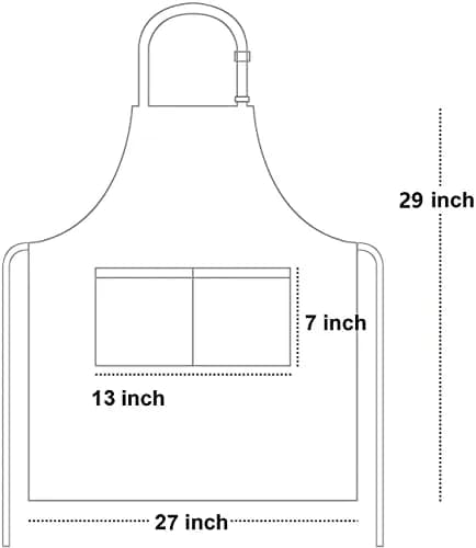 AFUN Kitchen Cooking Apron, 2 Pack Chef Aprons for Women with Pockets (Black&Black) | Durable Cotton Blend, Adjustable Fit thumbnail 6