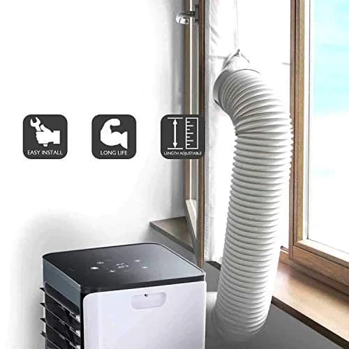 TURBRO Portable Air Conditioner Exhaust Hose 5.9 Inch Diameter | Expandable & Universal Fit thumbnail 5