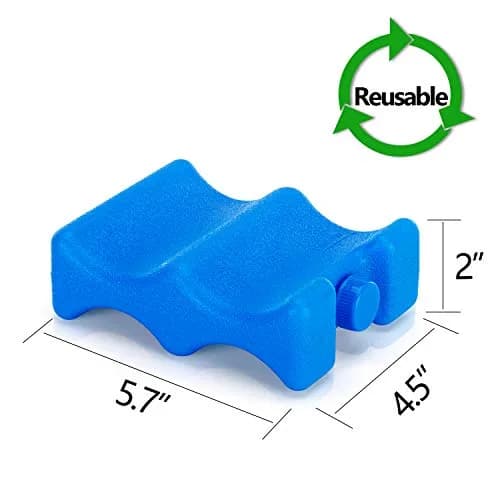 Teamoy Breastmilk Ice Pack (Pack of 2), Small | BPA-Free Baby Product for Working Moms thumbnail 3