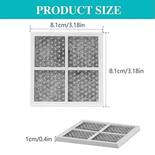 SEISSO LT120F Refrigerator Air Filter 3 Pack | Activated Carbon Odor Absorber thumbnail 7