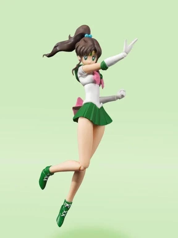 Tamashii Nations Sailor Jupiter Action Figure | Animation Color Edition, 1 Pack, Sailor Moon Series thumbnail 8