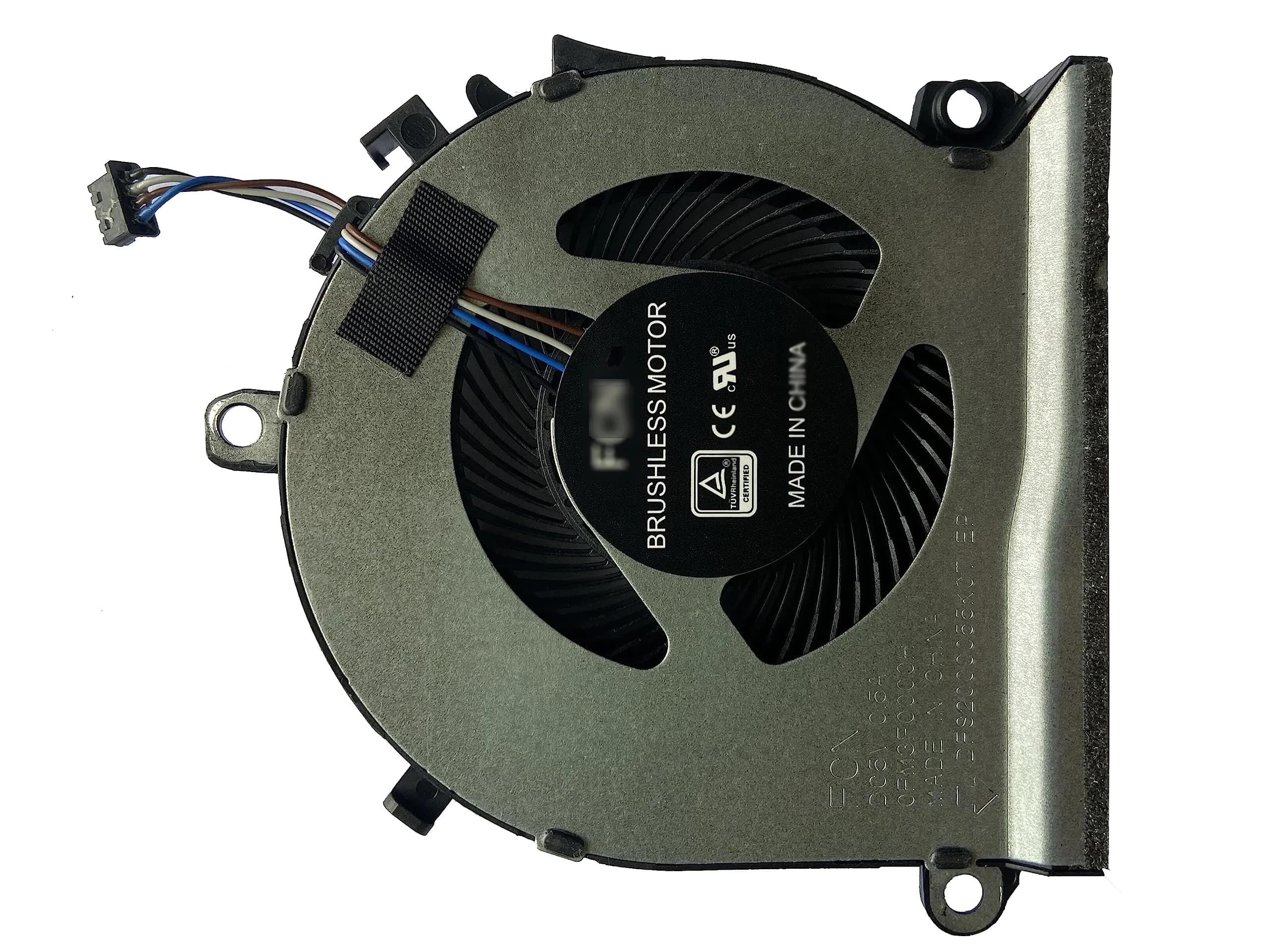 SYW·pcparts CPU Fan for HP Pavilion Gaming 15-EC 16-A | 4-Pin 5V Polycarbonate Cooling Fan - main product image