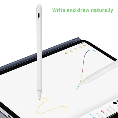 Bbata Stylus Pen for OnePlus Pad | Active Capacitive Digital Pencil, White, Touch Control & Type C Recharge thumbnail 6